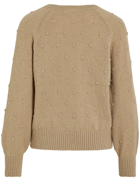 Vila VITULI L/S V-NECK GLITER KNIT TOP/P 14098057