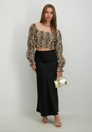 Vila VITYLA HW MIDI SKIRT /E 14096849