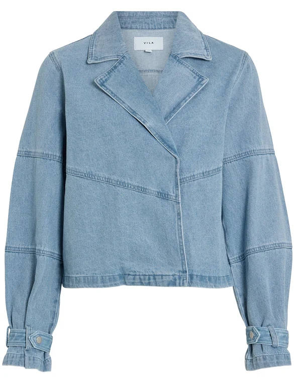 Vila VIVIKEA DENIM TRENCHCOAT JACKET 14105832
