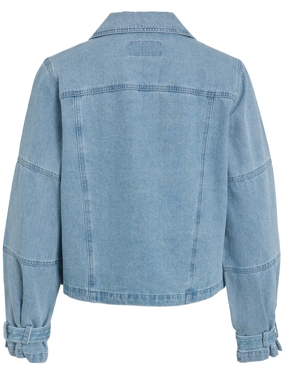 Vila VIVIKEA DENIM TRENCHCOAT JACKET 14105832