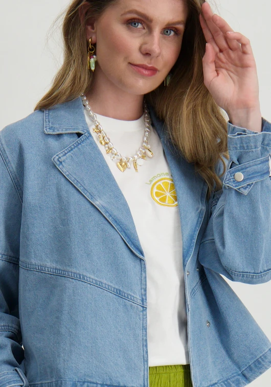Vila VIVIKEA DENIM TRENCHCOAT JACKET 14105832