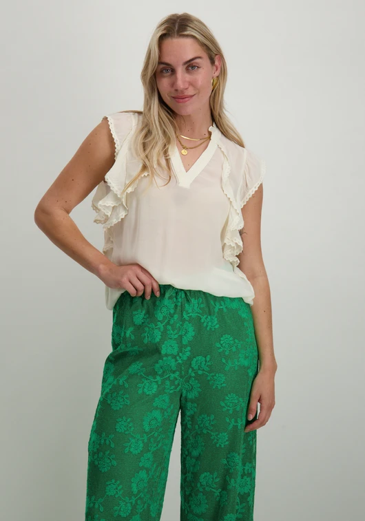 Vila VIVILLAS V-NECK CP TOP 14105709