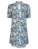 Zoso Fancy print travel dress 242Gina