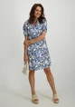 Zoso Fancy print travel dress 242Gina