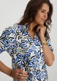 Zoso Fancy print travel dress 242Gina