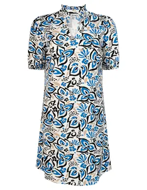 Zoso Fancy print travel dress 242Gina