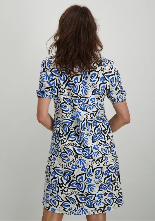 Zoso Fancy print travel dress 242Gina