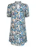 Zoso Fancy print travel dress 242Gina