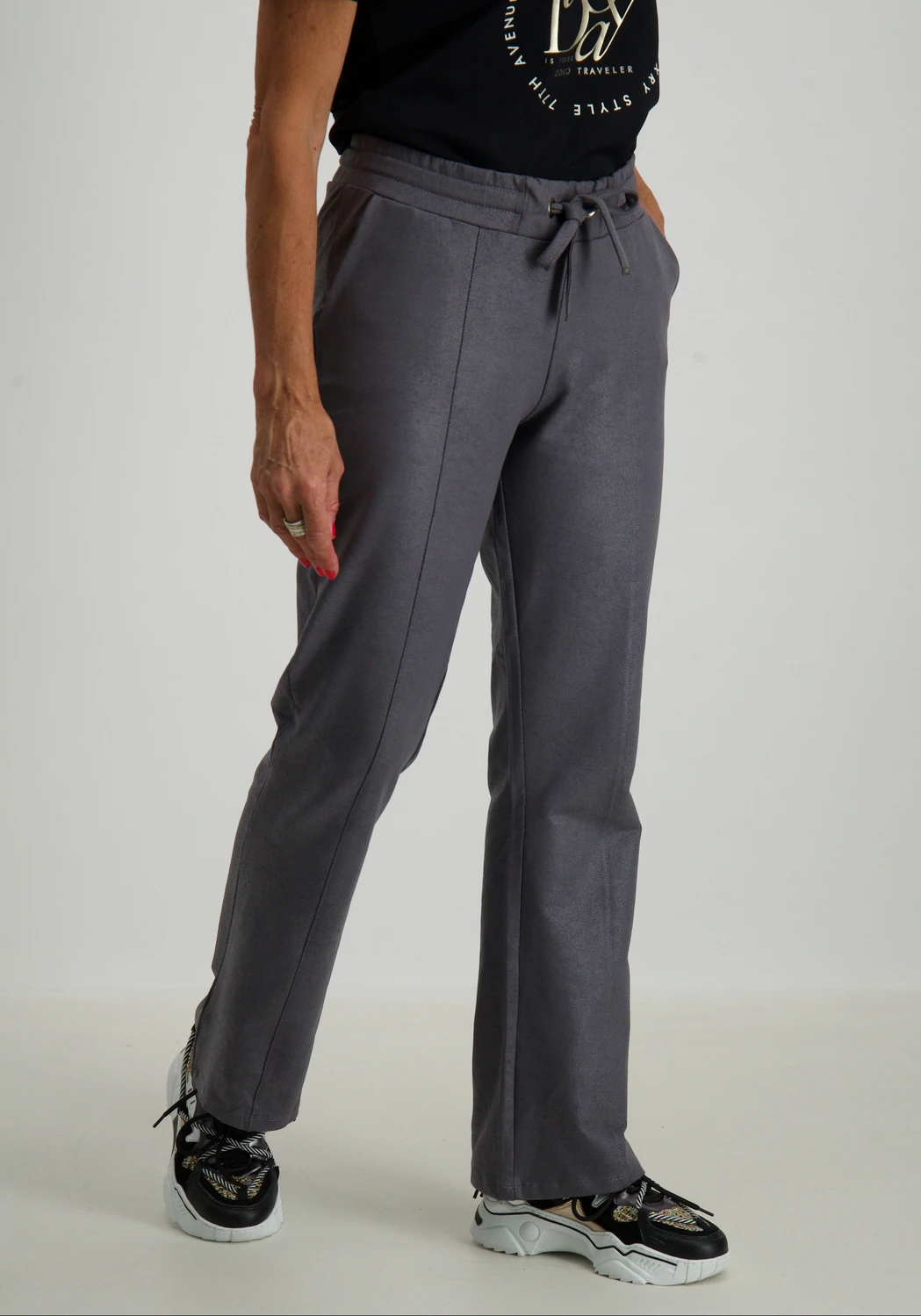 Zoso Pants 244Vince antraciet grijs kopen bij The Stone