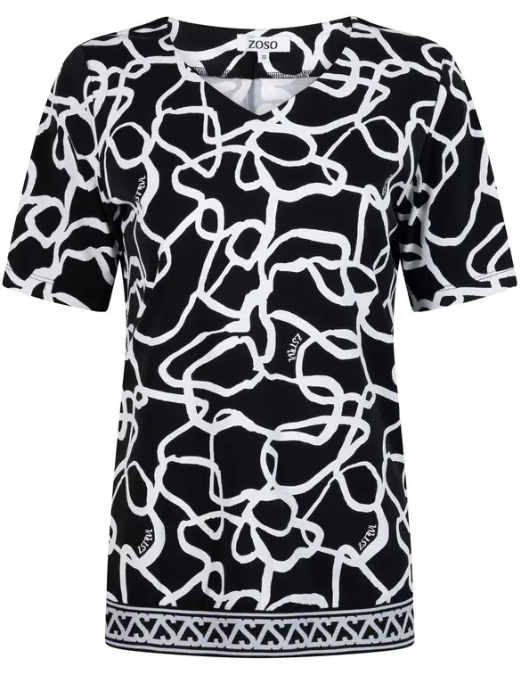 Zoso Print travel shirt 242Phoenix