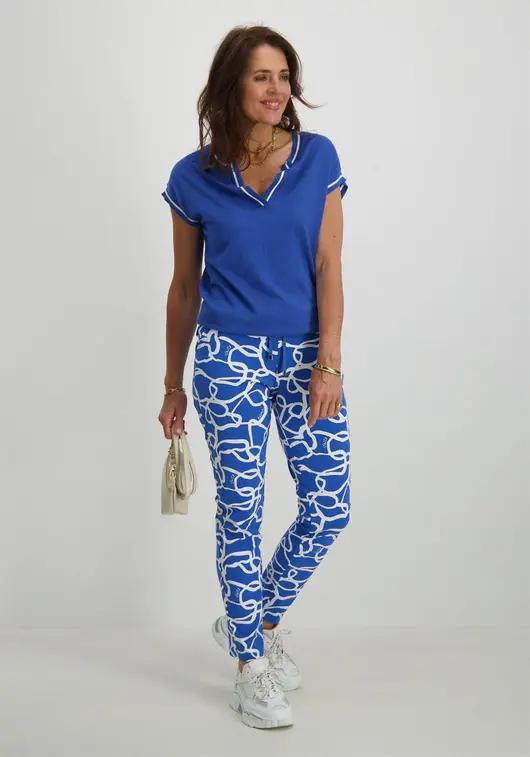 Zoso Print travel trouser 242Ellen
