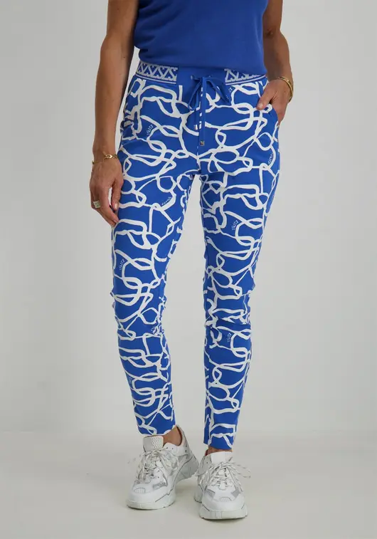 Zoso Print travel trouser 242Ellen