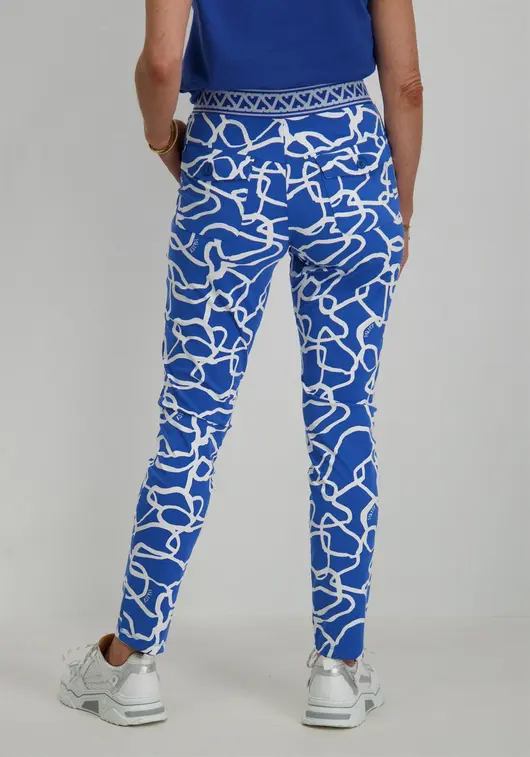 Zoso Print travel trouser 242Ellen