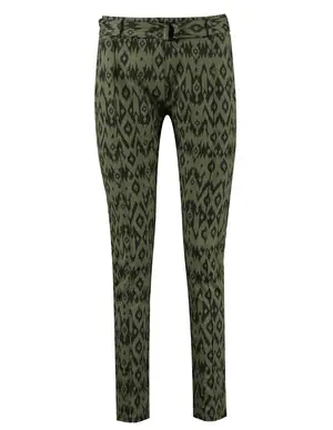 Zoso Printed sporty trouser 225Bianca