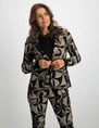 Zoso Printed travel blazer 234Susan