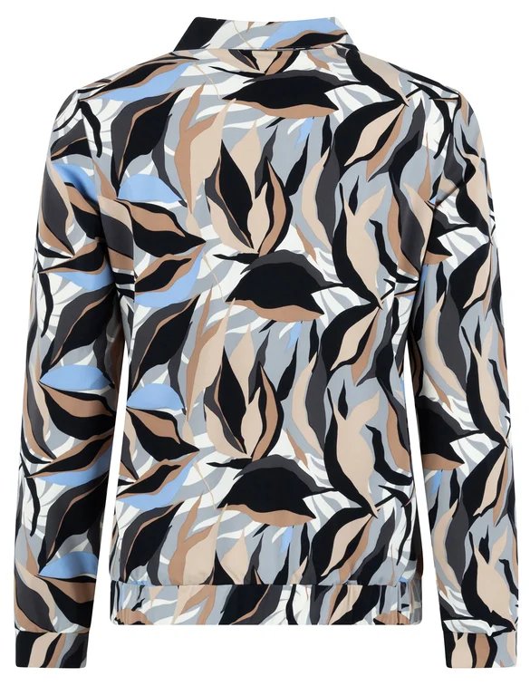 Zoso Printed Travel Blouse 244Jennifer