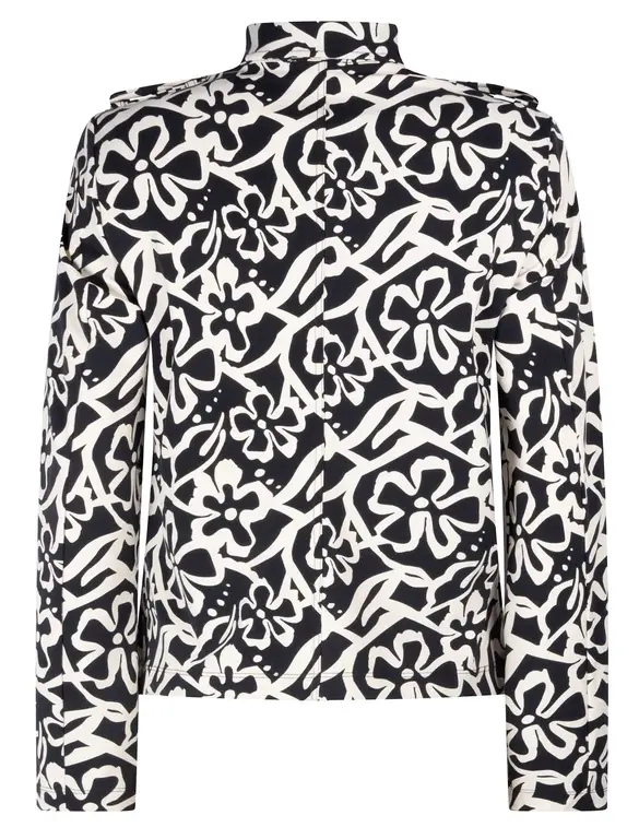 Zoso Printed travel jacket 241Maggy