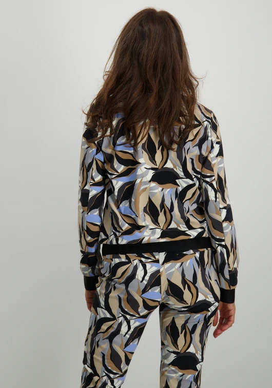 Zoso Printed Travel Jacket 244Jenny