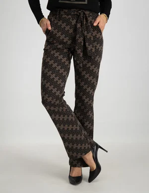 Zoso Printed travel pant 235Esther