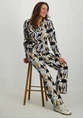 Zoso Printed travel trouser 244Biba