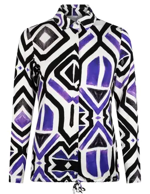Zoso Printed viscose blouse 234Judith