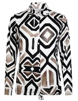 Zoso Printed viscose blouse 234Judith