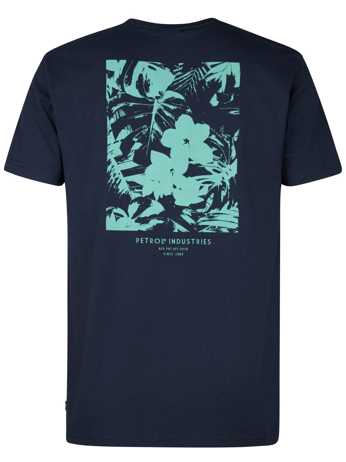 Petrol Classic t-shirt M-1050-TSR115 Donker blauw