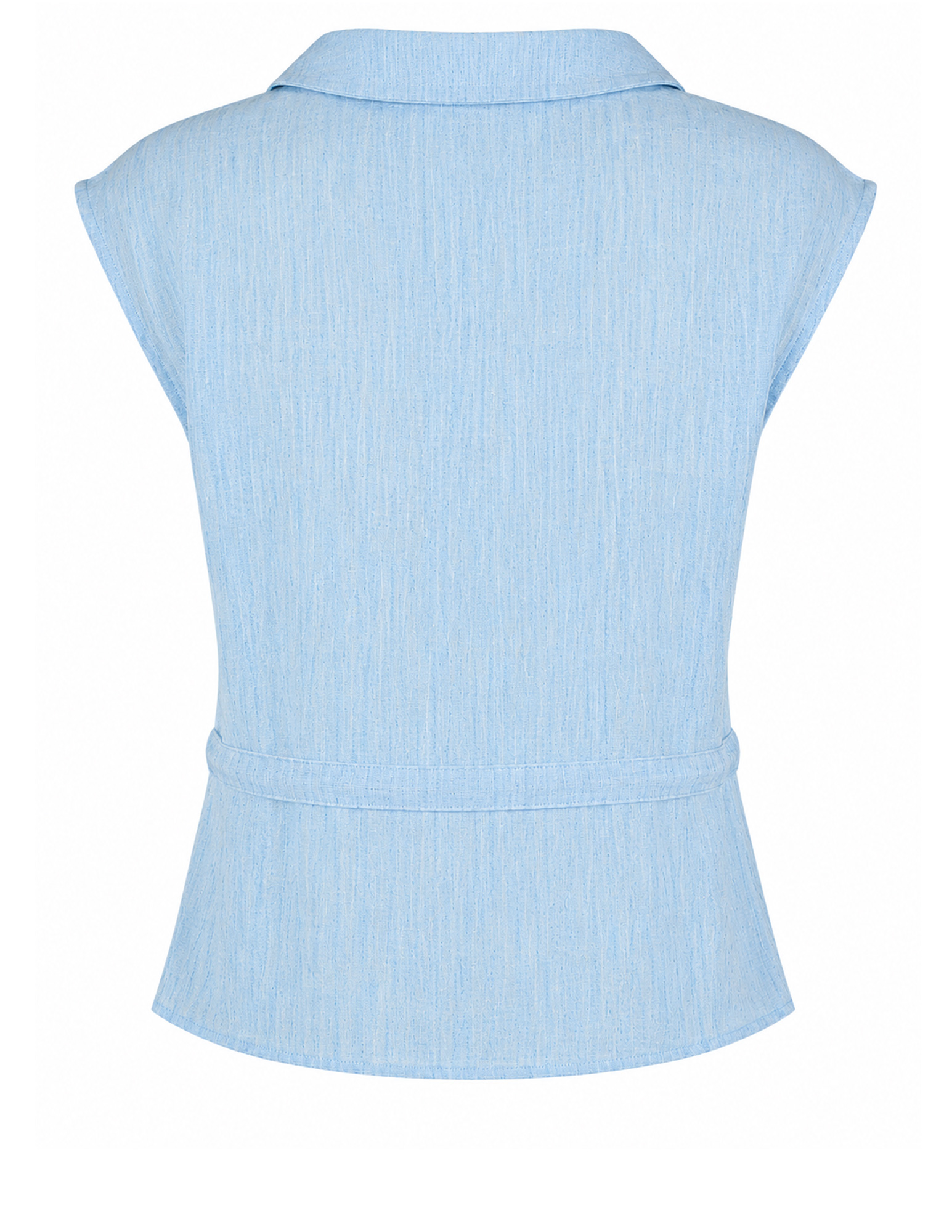 VERO MODA Gilet Charline 10350440 Licht blauw