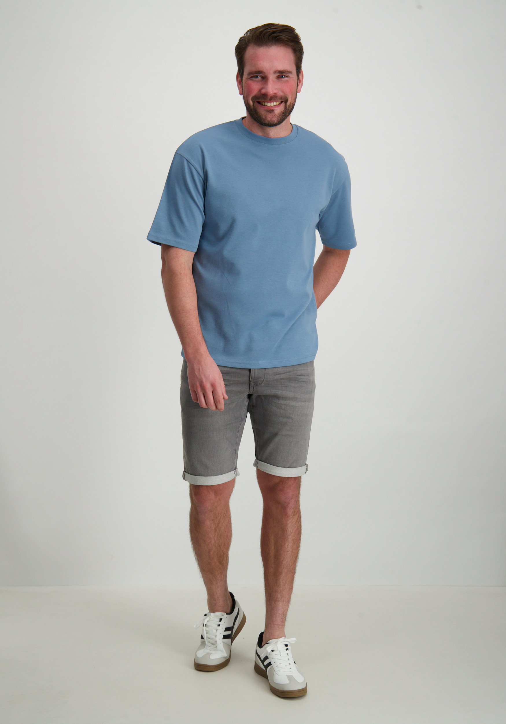 ONLY & SONS T-shirt Caspian airflex 22031940 Blauw