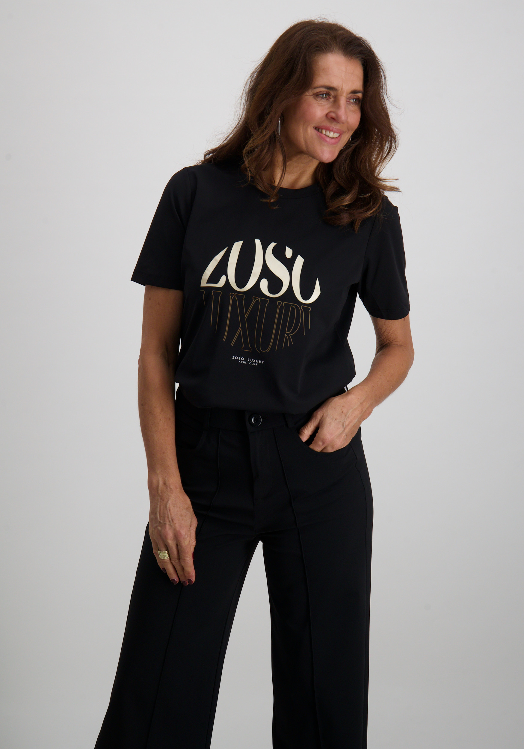 Zoso T-Shirt 255Selma Zwart