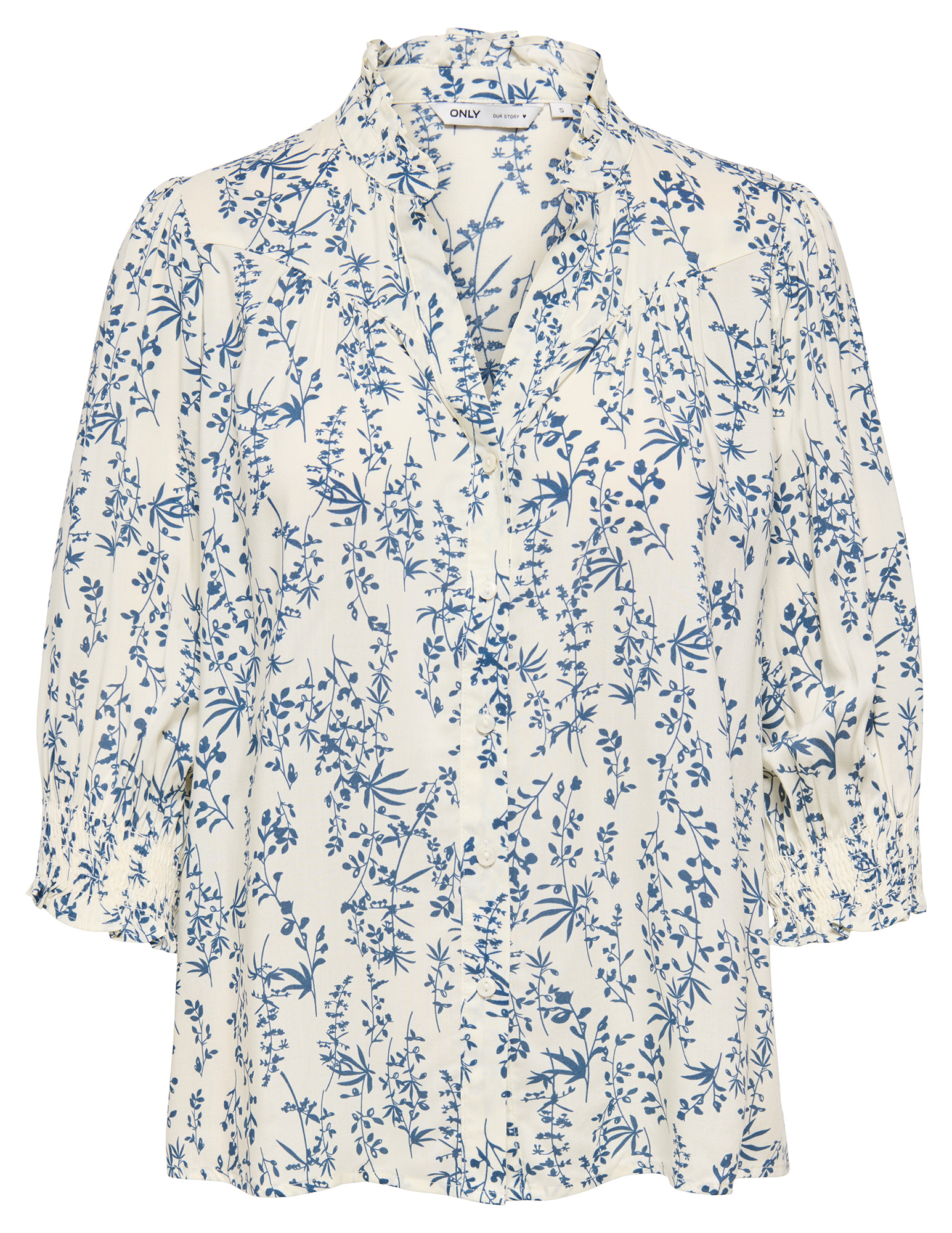 ONLY Blouse Raya 15332997 Blauw