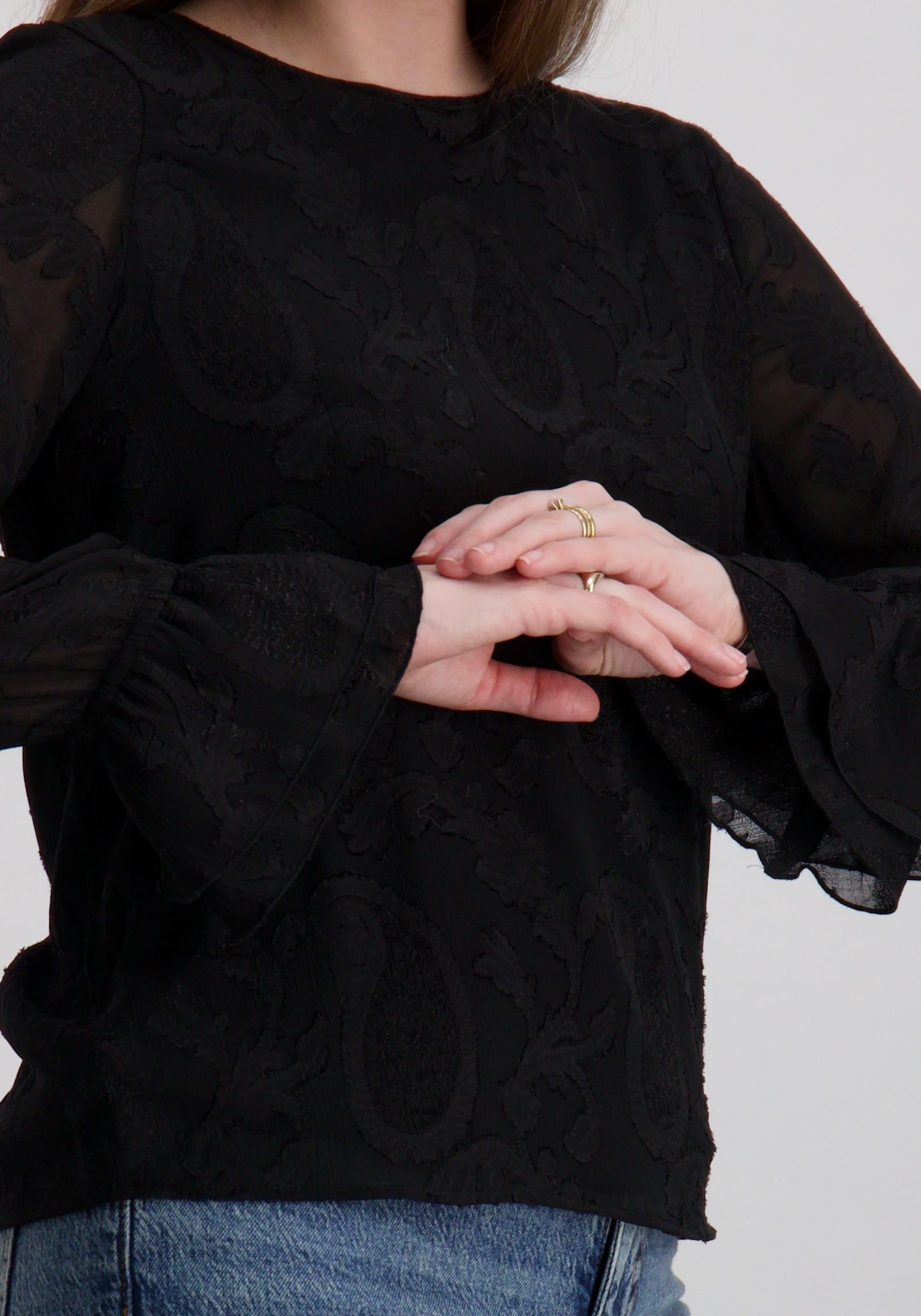 Vero moda Blouse Mishi 10335512 Zwart