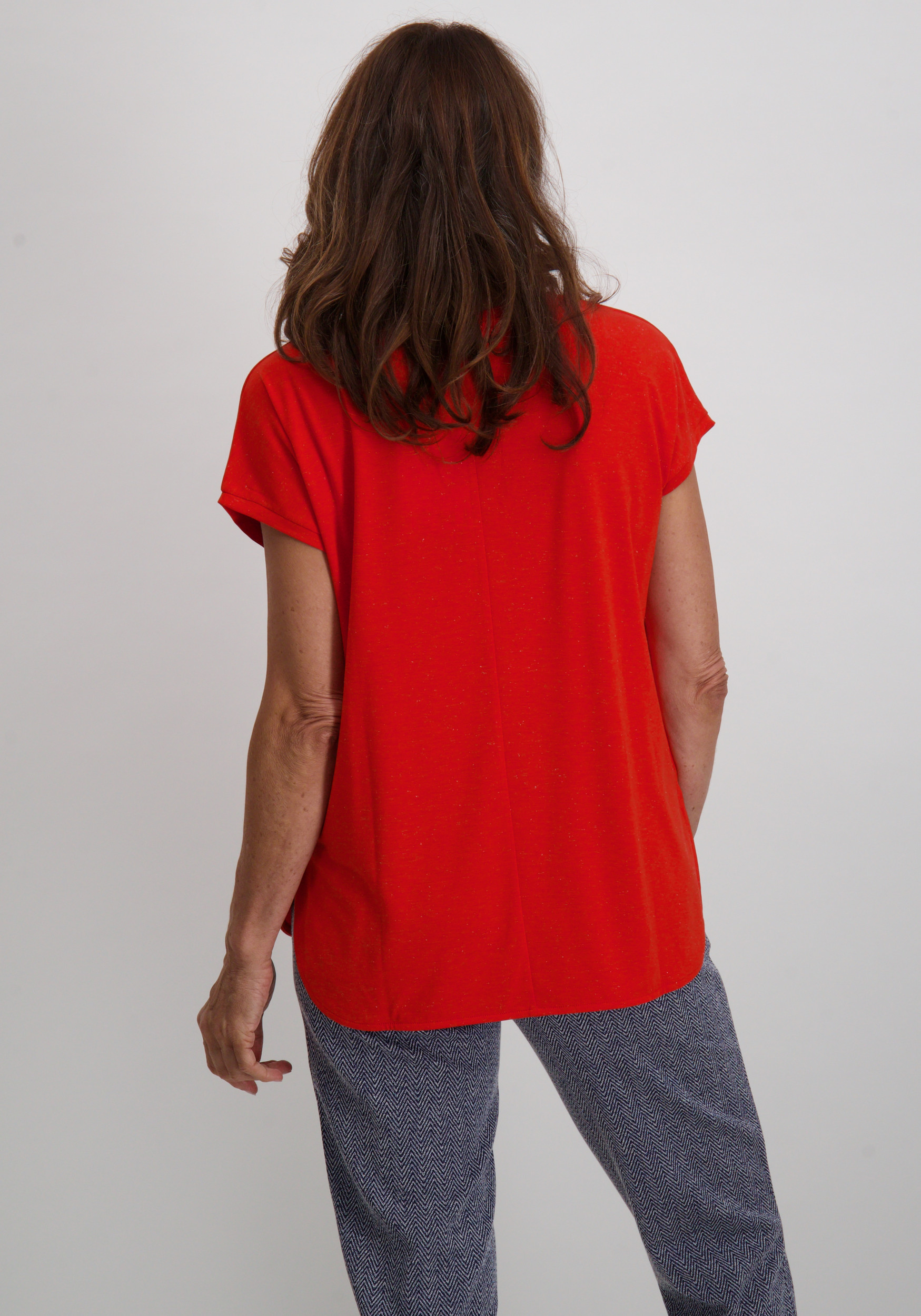 Ichi T-shirt Rebel  20109945 Rood