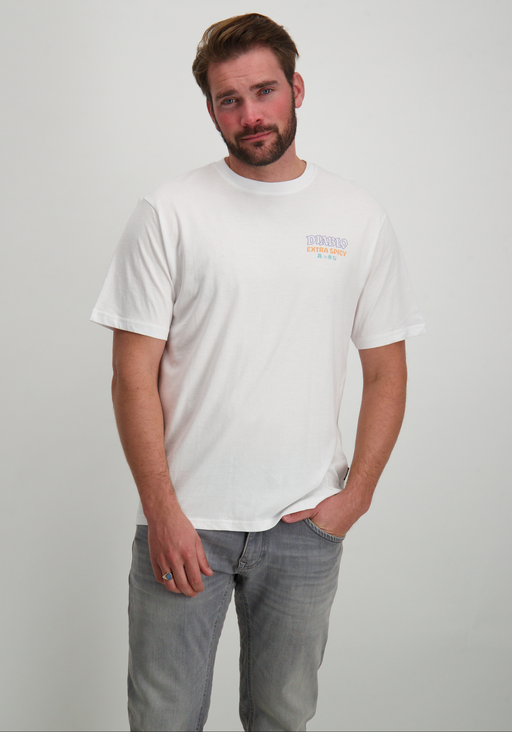 ONLY & SONS T-shirt Keane 22033620 Wit