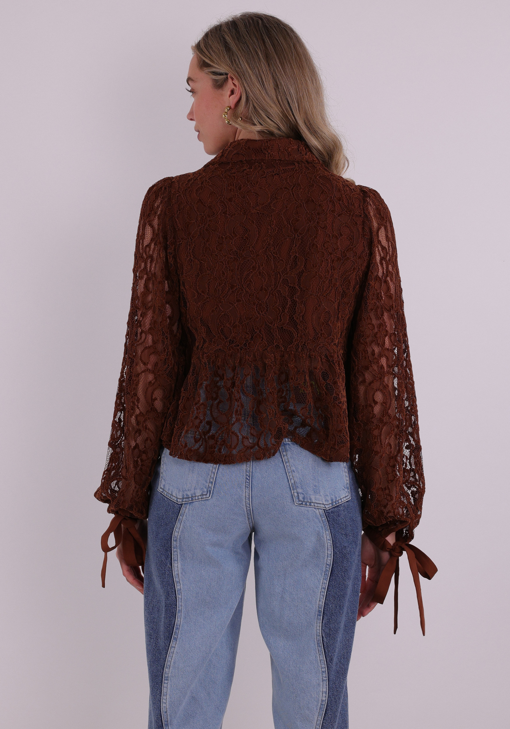 Harper & Yve Blouse Maral SS6P602 Bruin