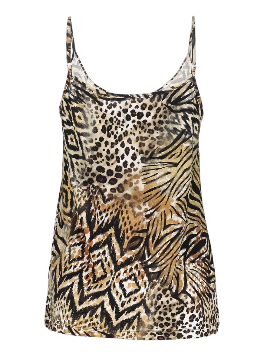 Geisha Top 52448-60 SUE Donker bruin