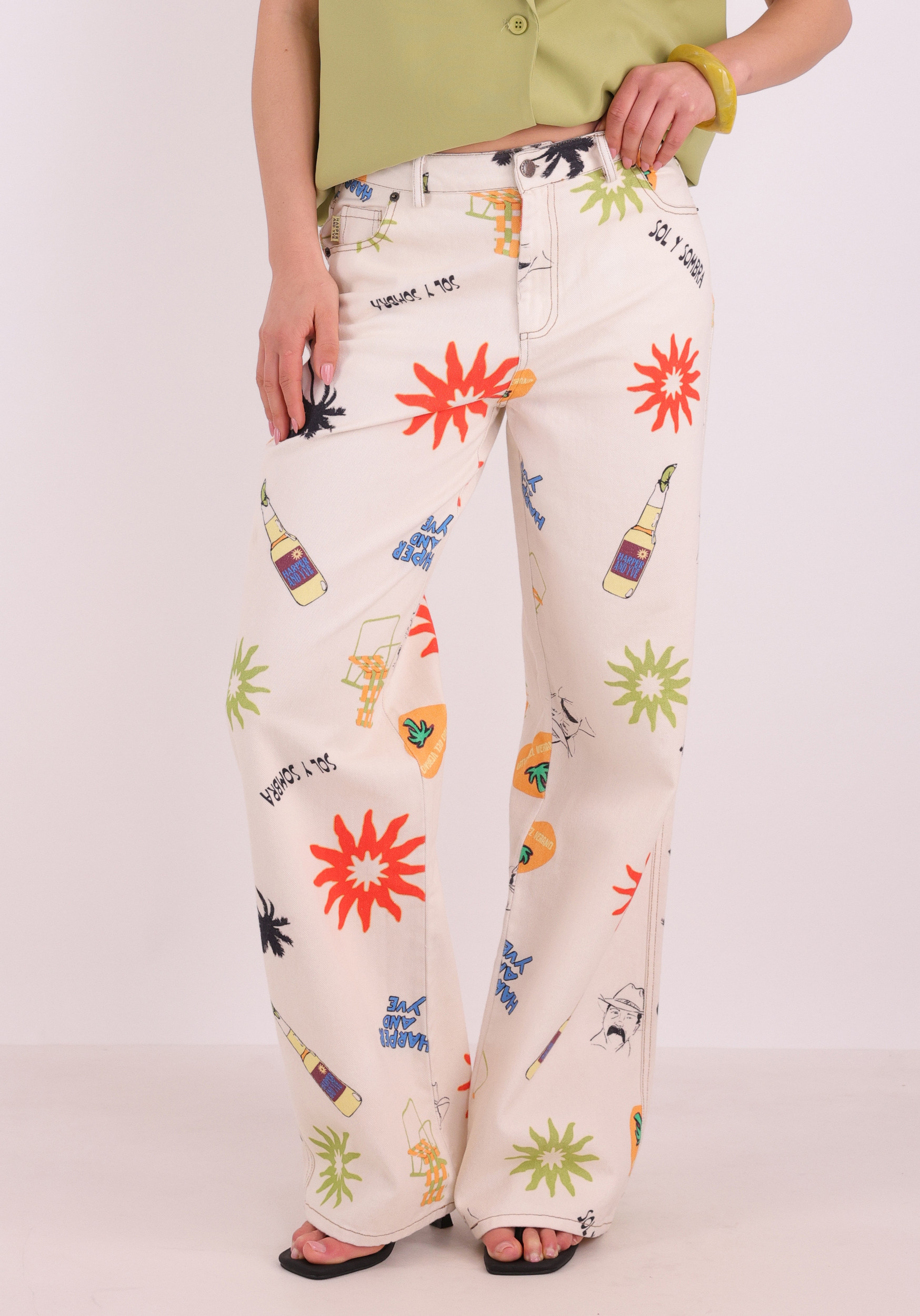 Harper & Yve Broek Yve HS6C106 Ecru