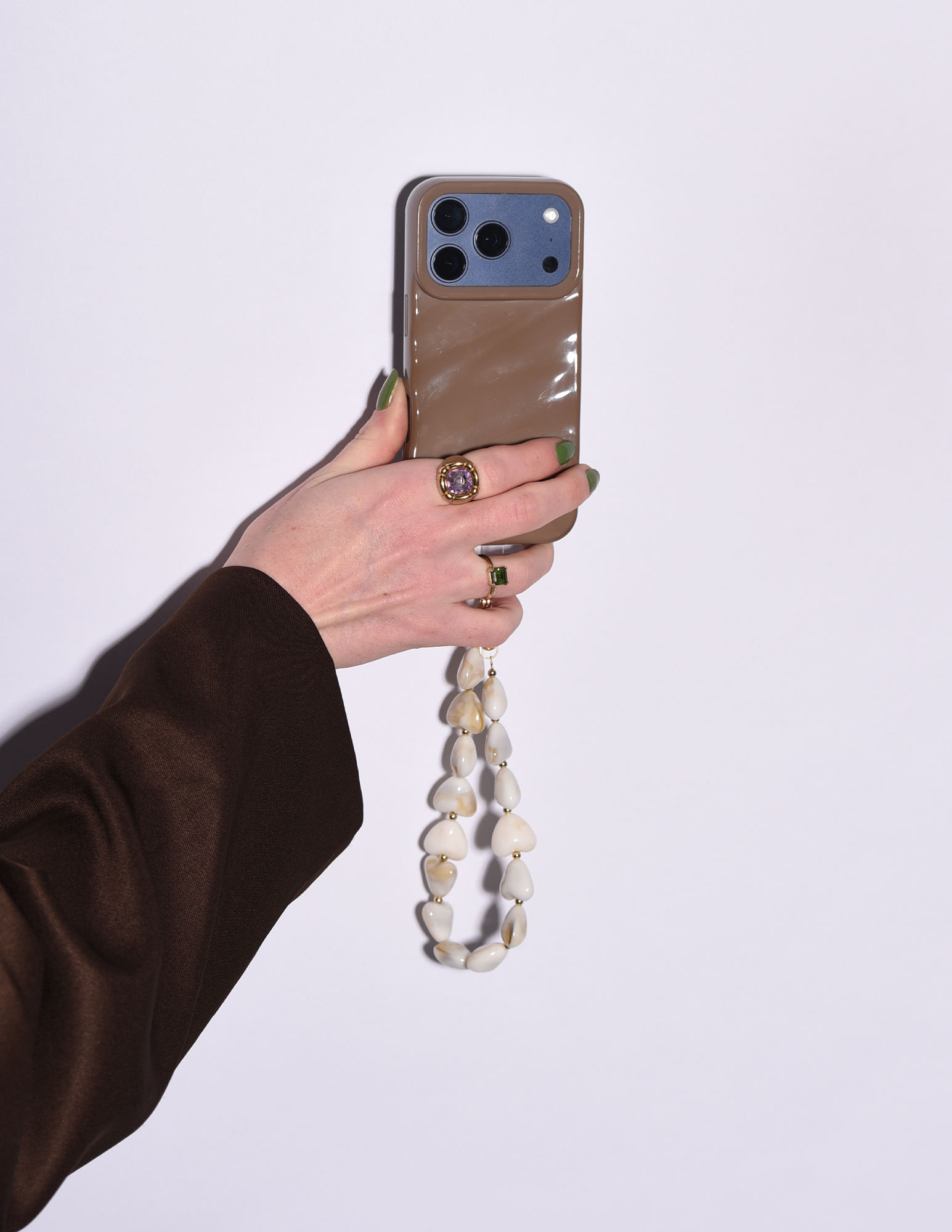 Be'Lieve Telefoonkoord Hearts 86120251029007 Ecru