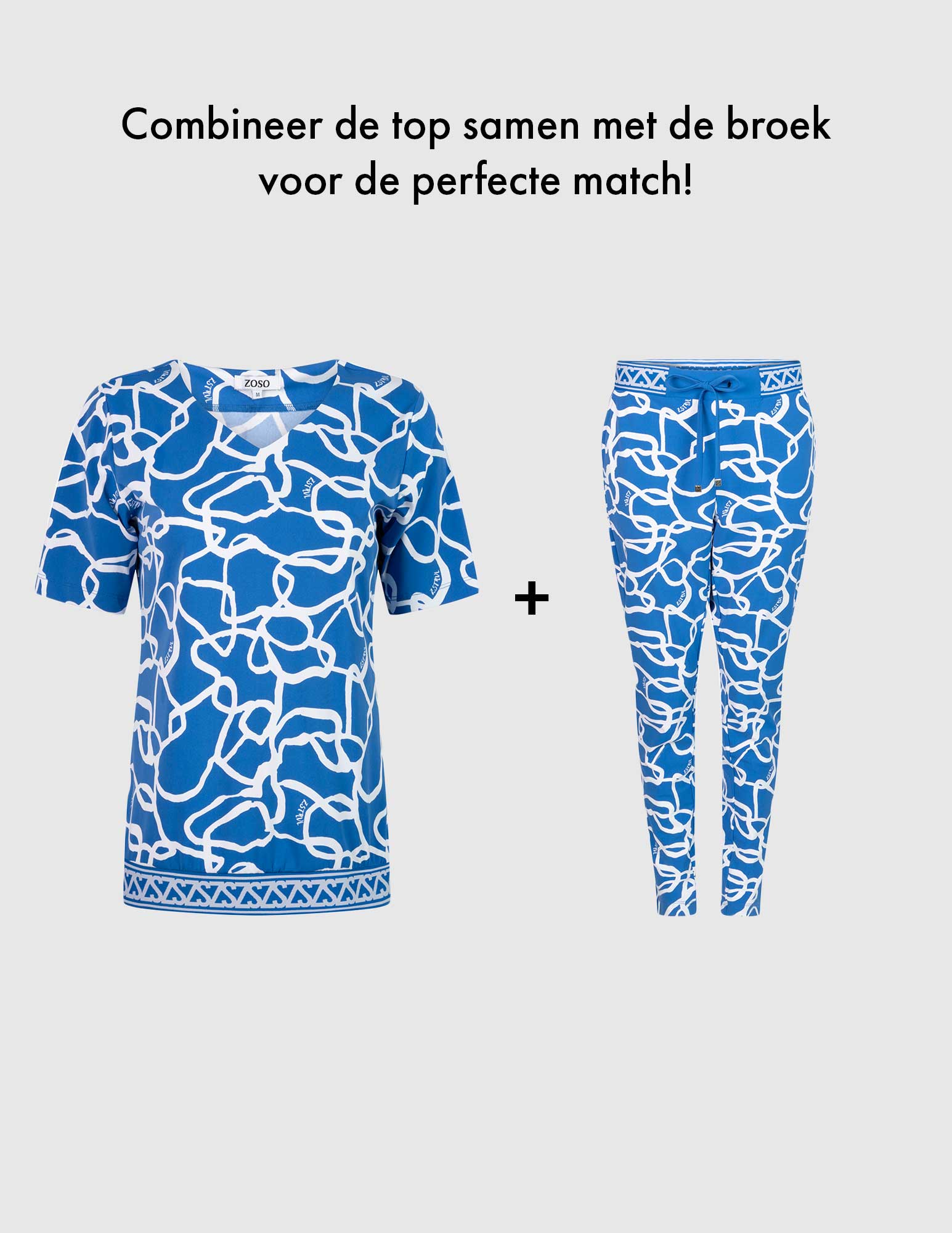 Zoso T-shirt Travel 242Phoenix Blauw