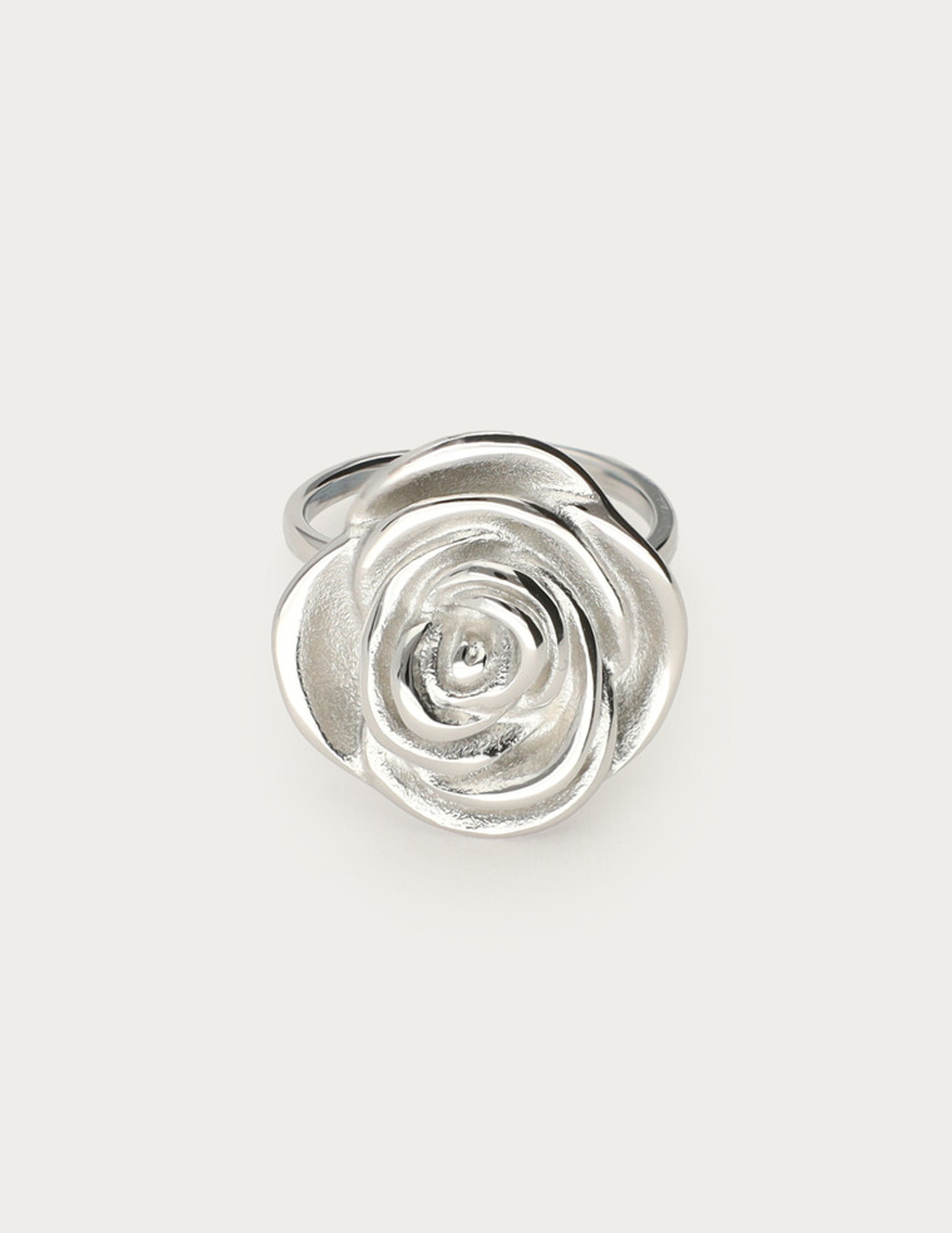 My Jewellery Sunrocks statement ring roos MJ12603 Zilver