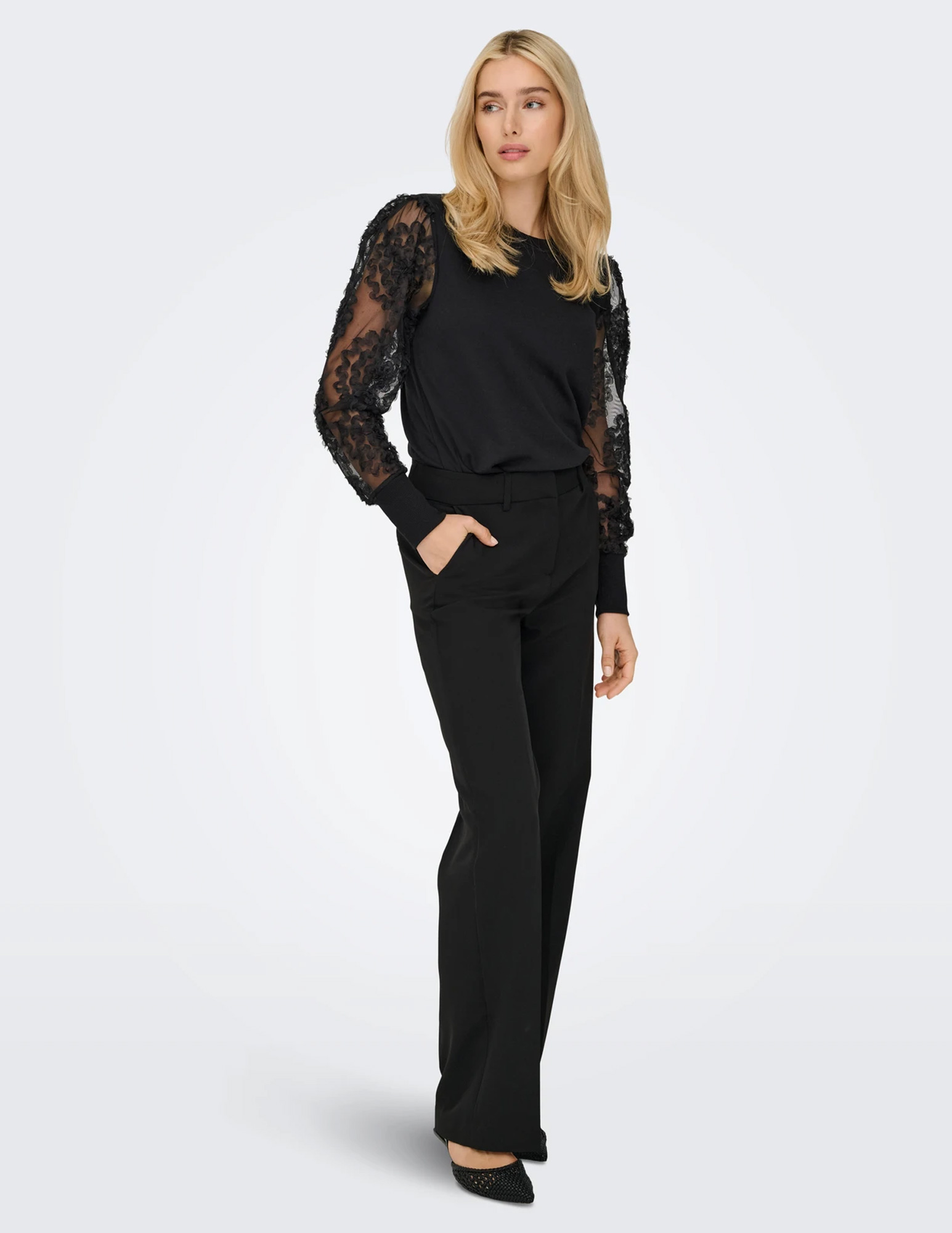 Jacqueline de jonge Sweater Fairview 15220558 Zwart