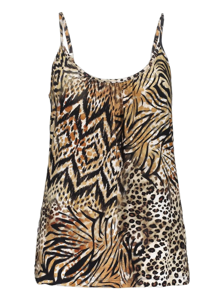 Geisha Top 52448-60 SUE Donker bruin