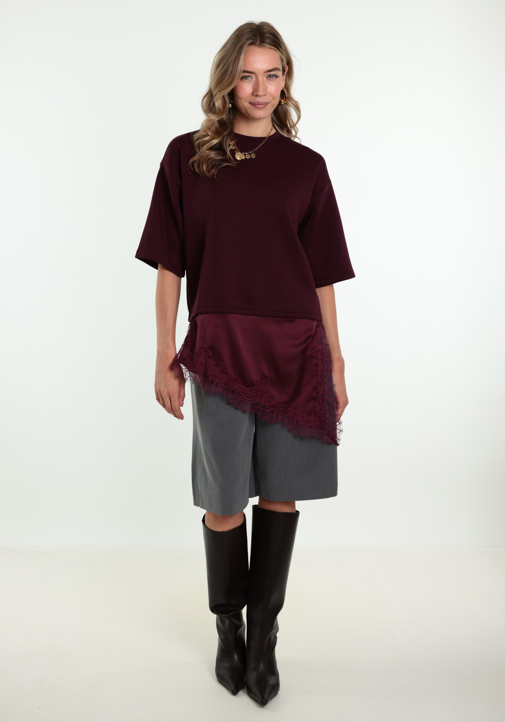 ONLY Short Namina 15374196 Grijs