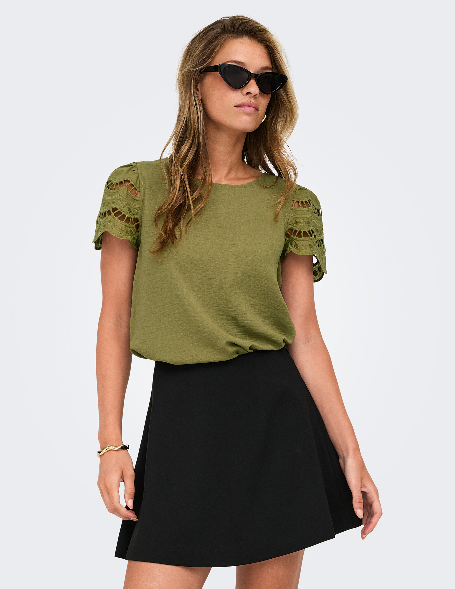 JDY Blouse Hannah 15312609 Groen