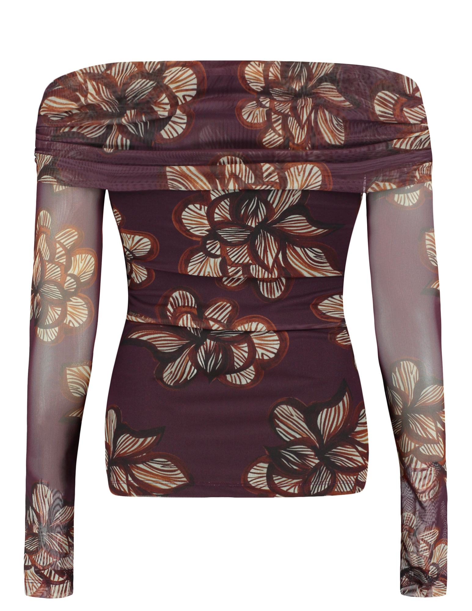 Harper & Yve Top Jenny SS6T503 Donker Paars