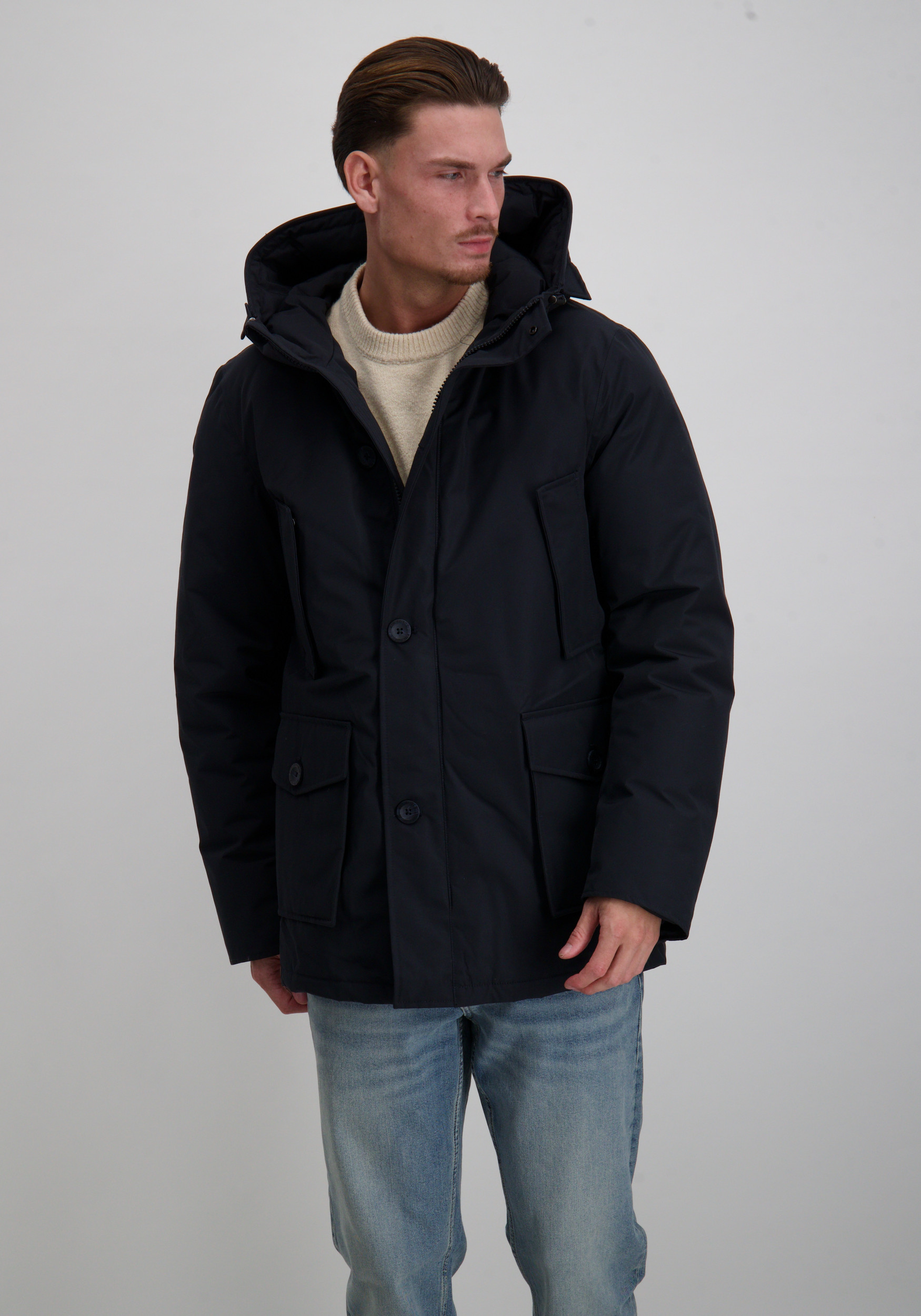 AIRFORCE Parka classic HRM1148 Donker blauw