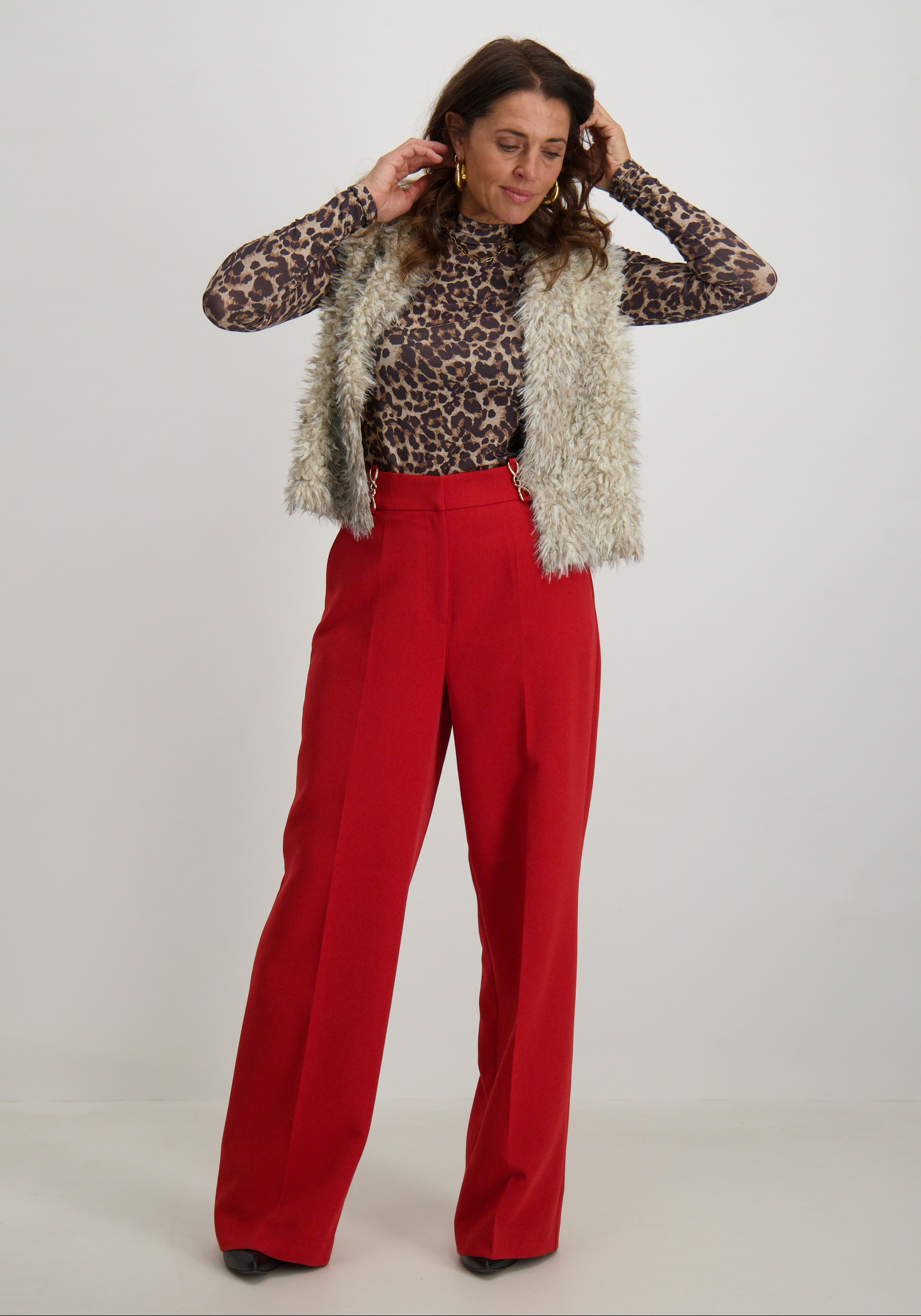 Aaiko BV Broek SONJA FANCY R PES 34 Rood