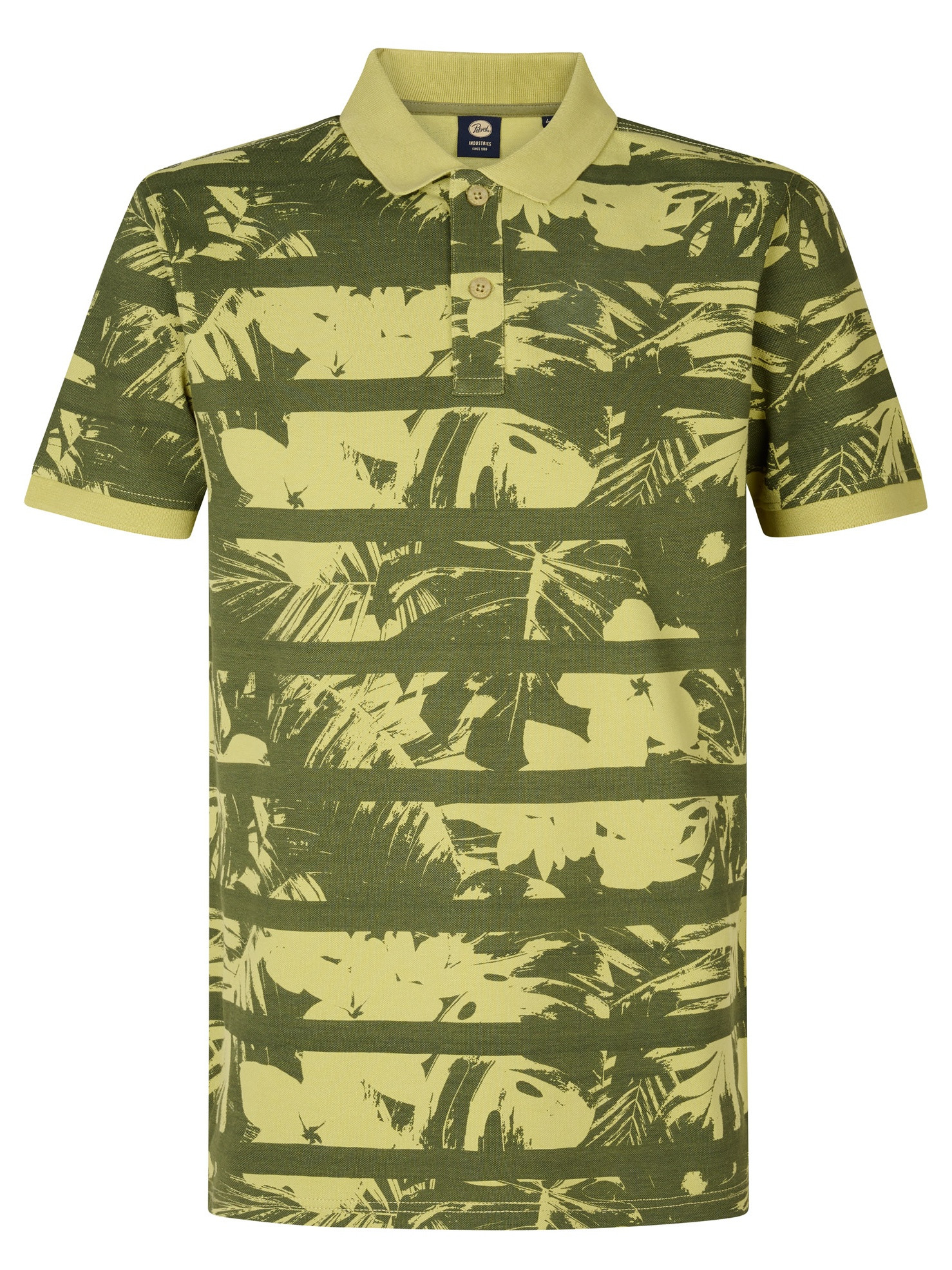 Petrol Polo All-over print M-1050-POL104 Licht groen
