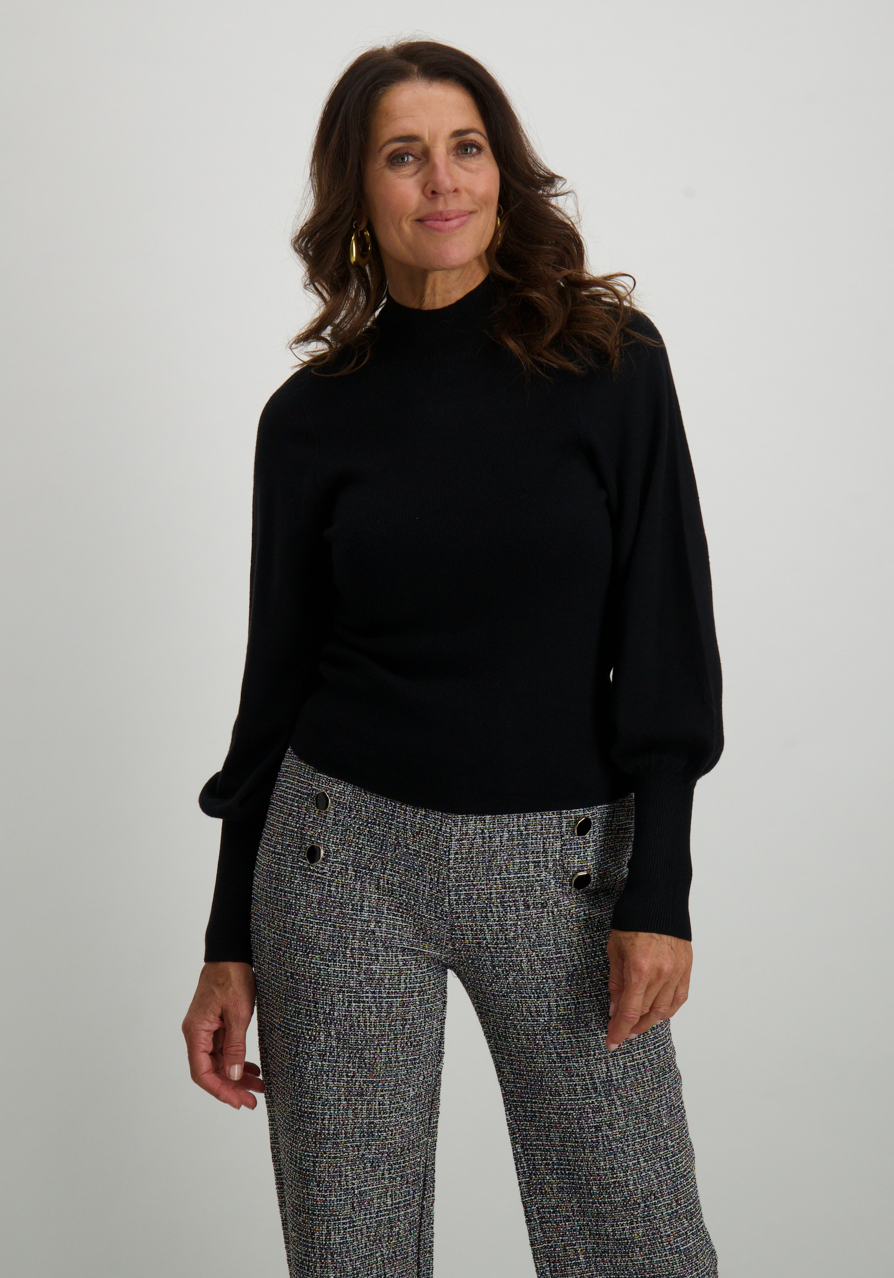 Vero moda Trui Holly 10290671 Zwart