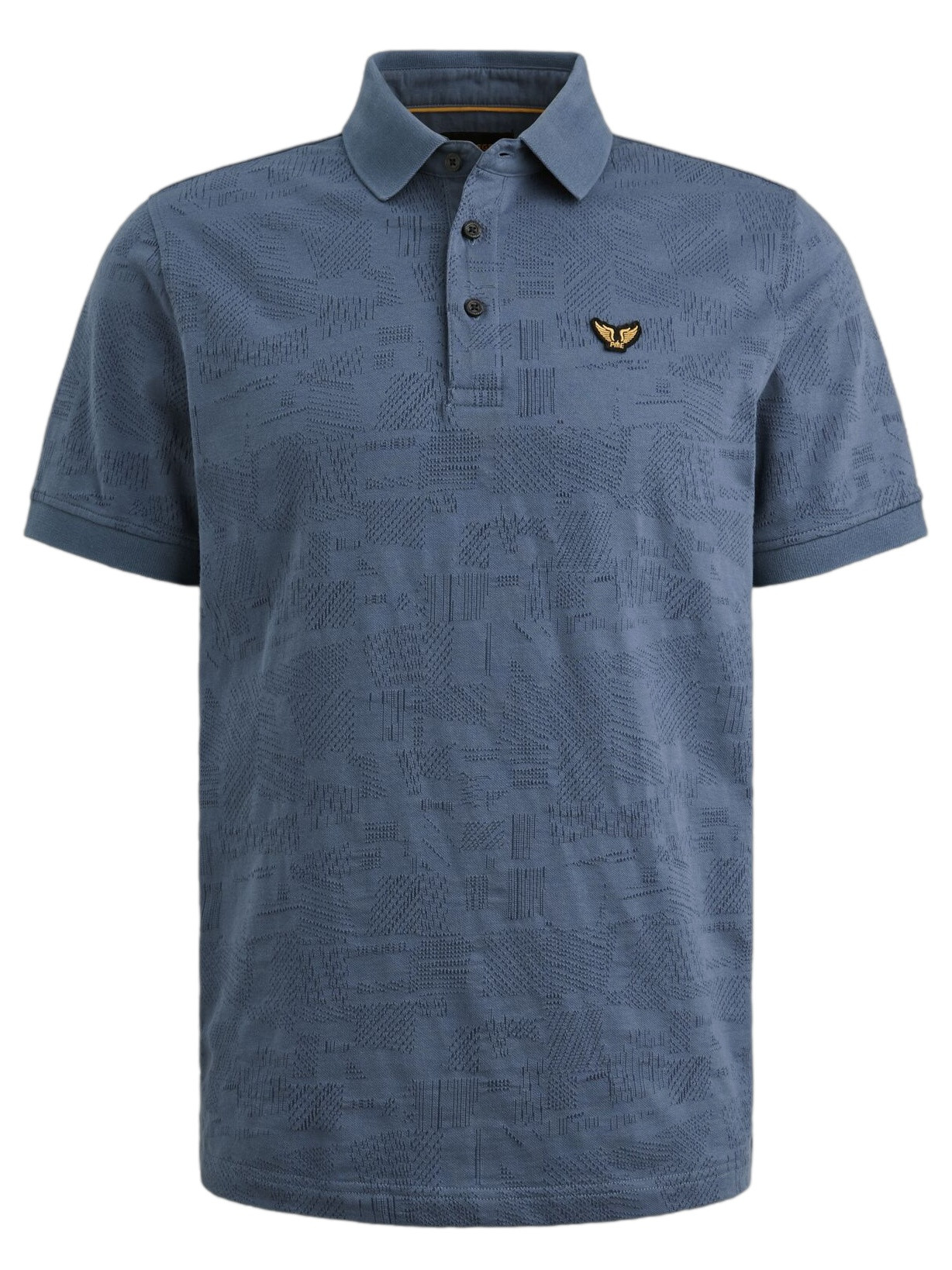 PME Legend Polo Jacquard PPSS2603883 Blauw